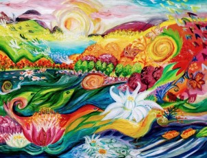 Gleznosana pieaugusajiem 25