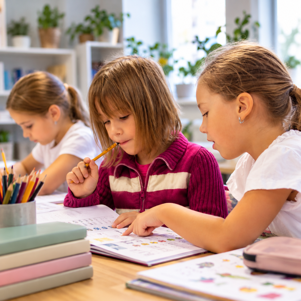 Attīstošas nodarbības sākumskolas bērniem Liepājā studijā Mākslas Pasāža RADI